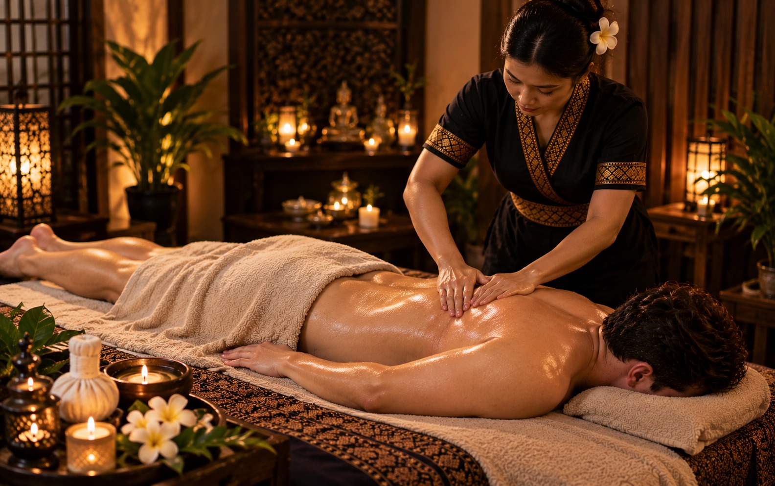 Ganzkörper Thai Massage